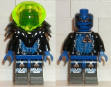 LEGO sp029 Insectoids - blue circuits, white lighting bolts, printed legs, Black Armor