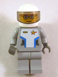 LEGO sp087s Star Justice Astronaut 2 - with Torso Sticker (glasses, gold badge)