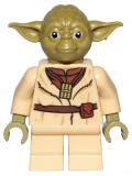 LEGO sw0906 Yoda (Olive Green, Belt Pattern)