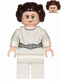 LEGO sw0994 Princess Leia (White Dress, Detailed Belt, Crooked Smile)