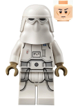 LEGO sw1177 Snowtrooper Commander, Printed Legs, Dark Tan Hands