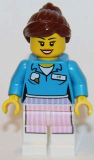 LEGO tlm085 Ice Cream Jo - Reddish Brown Hair