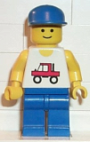 LEGO trc002 Trucker - Blue Legs, Blue Cap