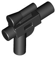 Blaster Small Weapon Gun SW LEGO 92738 Black Minifigure