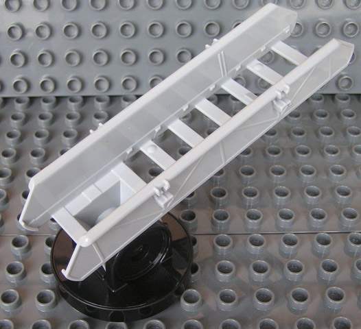 Bricker - Part LEGO - 93151c01 Duplo Ladder (Fire) Telescoping Lower  Section on Black Turntable Base
