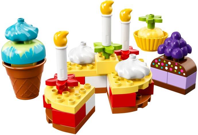 Bricker - Part LEGO - 98218 Duplo, Plate Round Corner 4 x 4