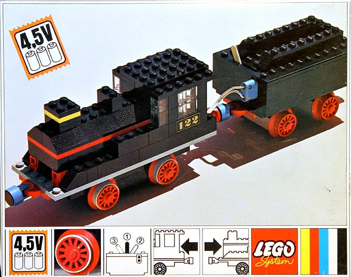 Bricker - Part LEGO - trainrim Train Rim for 4.5V & 12V Locomotive Wheels