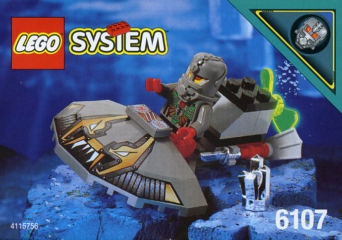 Bricker - Part LEGO - 30202 Minifig, Headgear Helmet Underwater Stingray