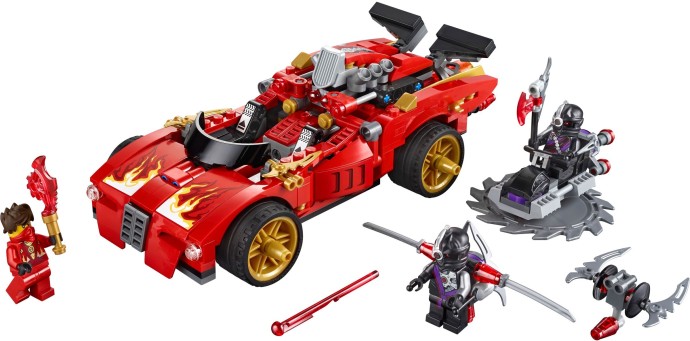 LEGO part 15621 - Trans-Red Minifig, Weapon Techno-Blade at BrickScout