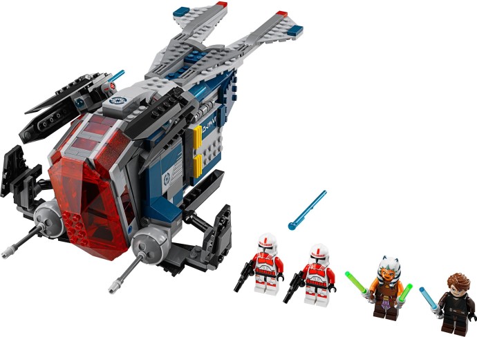 Authentic LEGO Star Wars Clone Shock Trooper Minifigure sw531 75046 Republic 