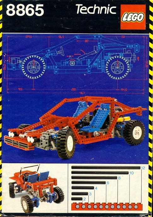 Bricker - Part LEGO - 3652 Technic Engine Piston Square 2 x 2 - Old