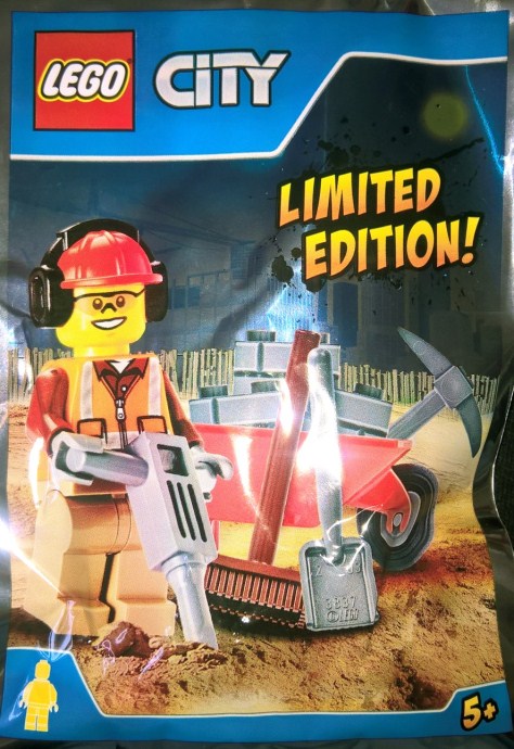 LEGO 98288 c01 Minifig FREE P&P! Utensil Wheelbarrow