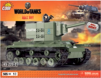 Cobi presents World of Tanks - Roll Out construction sets
