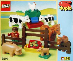 Bricker - Construction Toy by LEGO 2697 Farm Animals