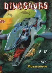 Bricker Construction Toy by LEGO 6721 Mosasaurus