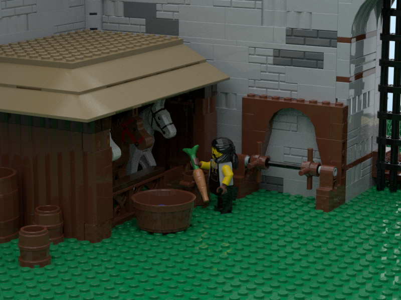LEGO MOC - Замок Роткастр